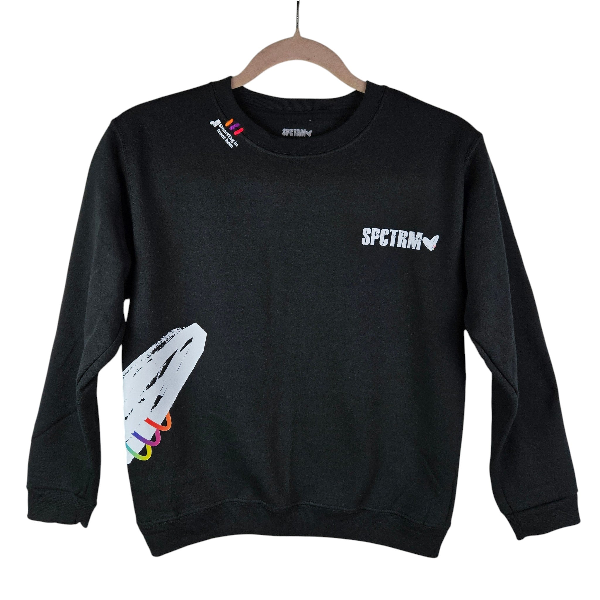 SPCTRM Bold Distress Kids Crewneck