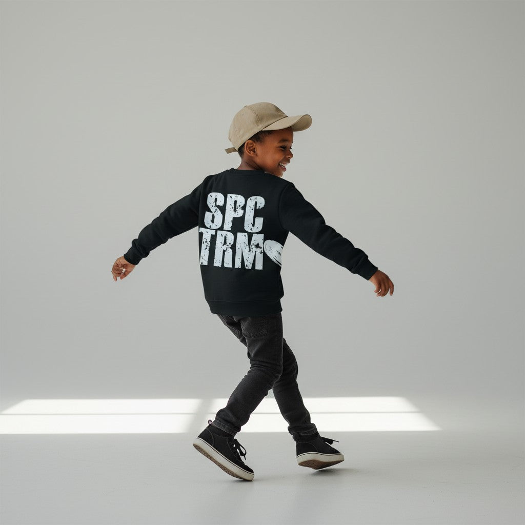 SPCTRM Bold Distress Crewneck