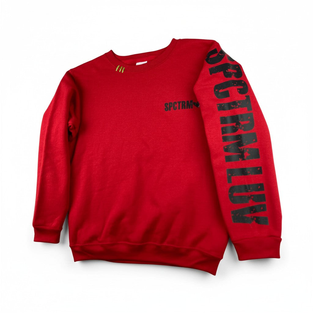 SPCTRM Luv On My Sleeve Crewneck