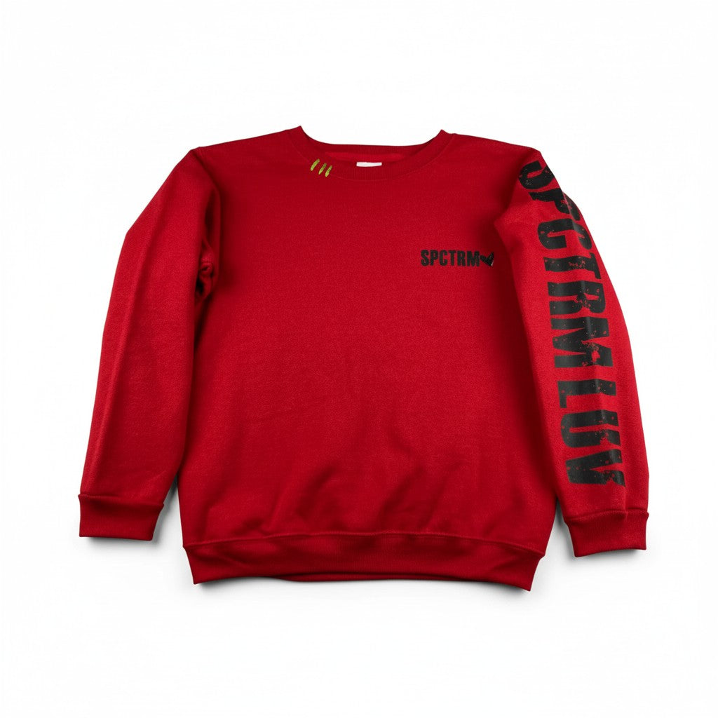 SPCTRM Luv On My Sleeve Crewneck