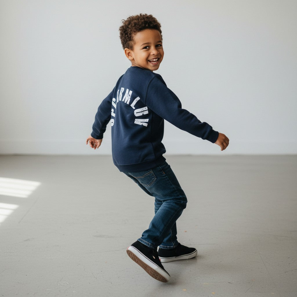 SPCTRM Arc Crest Crewneck