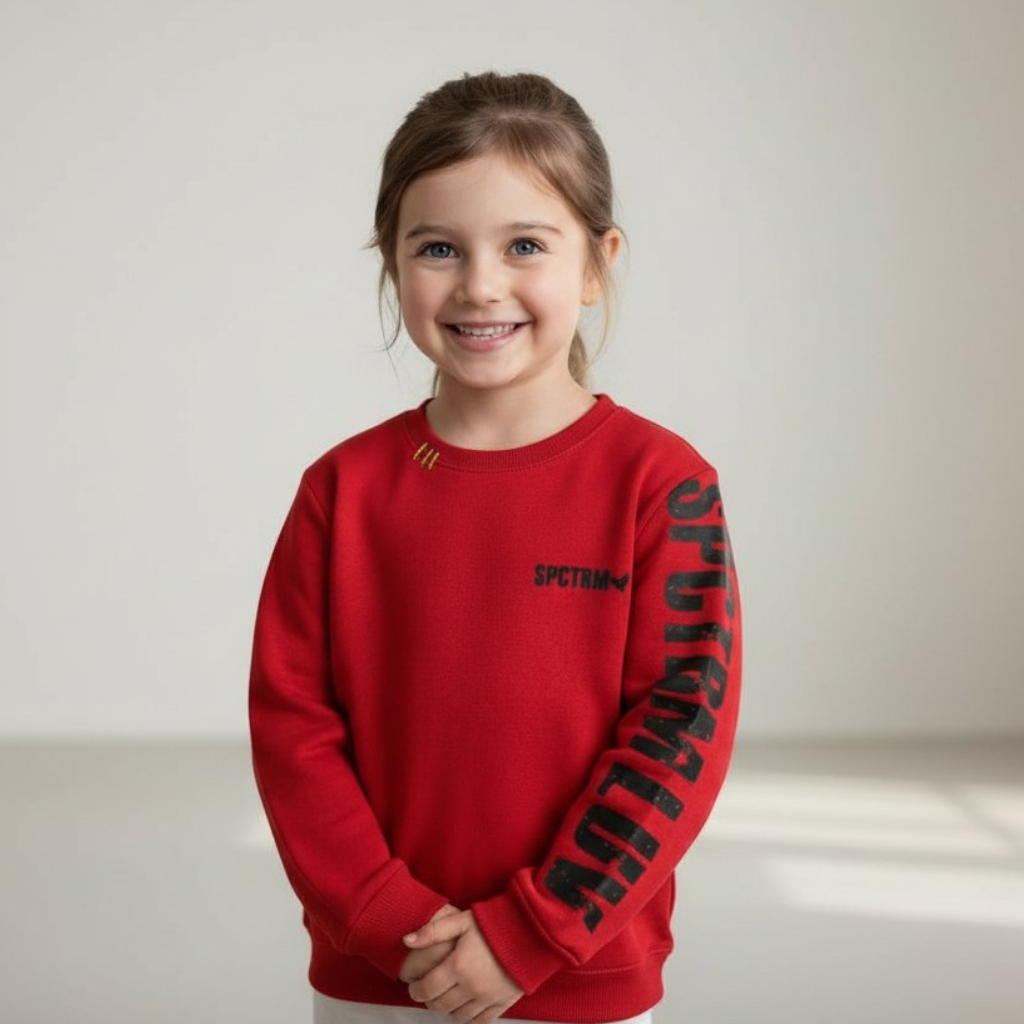 SPCTRM Luv On My Sleeve Crewneck