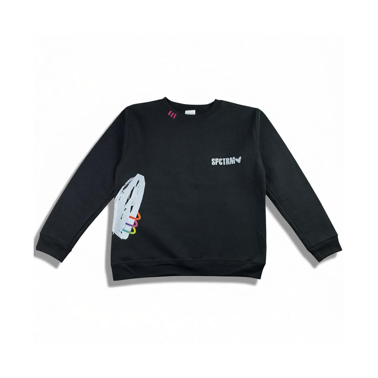 SPCTRM Bold Distress Crewneck